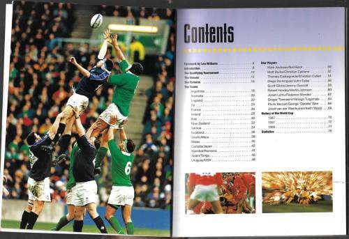 Rugby World Cup 1999 - The official book or Broshure