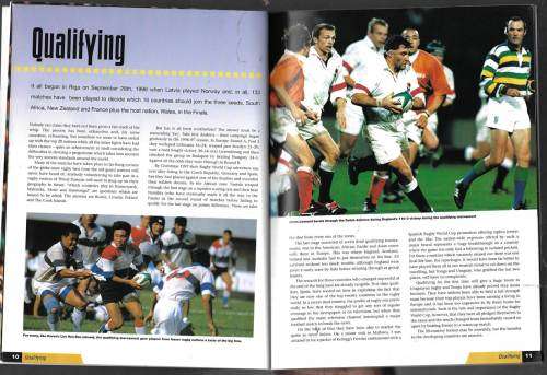 Rugby World Cup 1999 - The official book or Broshure