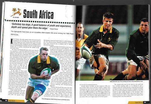 Rugby World Cup 1999 - The official book or Broshure