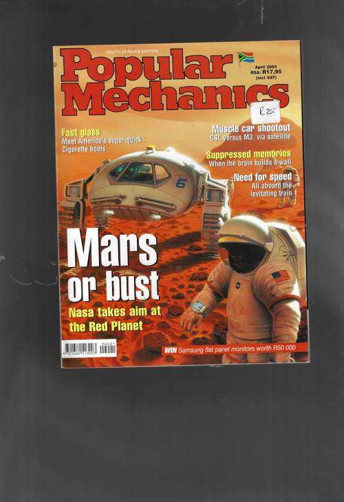 Popular Mechanics magazine April 2004 - See scans for index