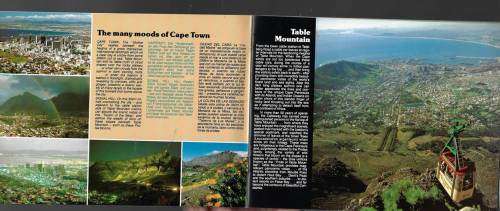 Cape Penisula - Old tourist information broshure (90`s?)