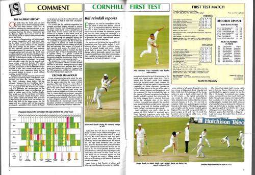 Cricket World magazine - July 1992 - See scans for contents