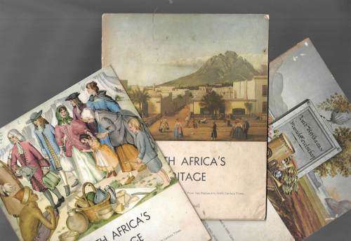 South Africa`s Heritage (1960 Union 50 years old) set of 3 collectors historic booklets