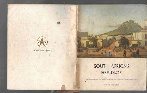 South Africa`s Heritage (1960 Union 50 years old) set of 3 collectors historic booklets