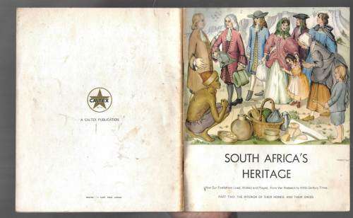 South Africa`s Heritage (1960 Union 50 years old) set of 3 collectors historic booklets