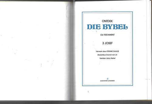 Bybel Prenteboek - (Comic) Ontdek die Bybel Ou Testament 3 - Josef