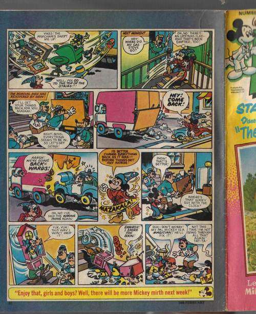 Mickey Magizine 14 February 1981 - Comic mag from Walt Disney