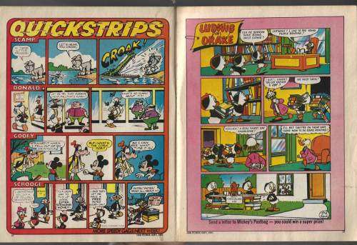 Mickey Magizine 14 February 1981 - Comic mag from Walt Disney