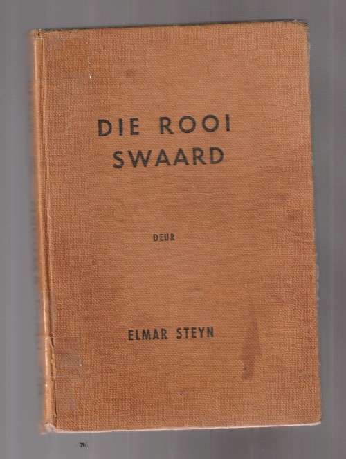 Die Rooi Swaard - Elmar Steyn - 1957 - Ou Kaapse verhaal