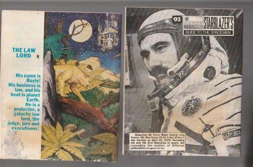 Starblazer Comics - lot van 5 - nr`s 201 - 160 - 197 - 193 - 196 - Sci-Fi - 80`s print - (a10)