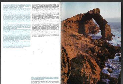 Namibia - a beautiful Photobook of the country - vintage 1977 edition