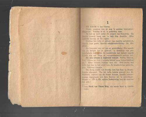 Die geheim van Mephisto - Hannes Cilliers - Treffer Boek - Spannings reeks - Sudente driemanskap 4