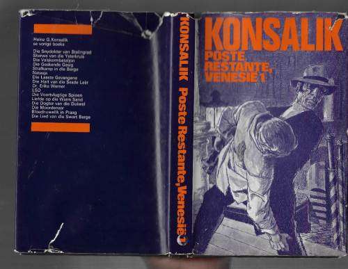 Konsalik - Poste Restante Venesie - 1970 - Avontuur verhaal (e5)