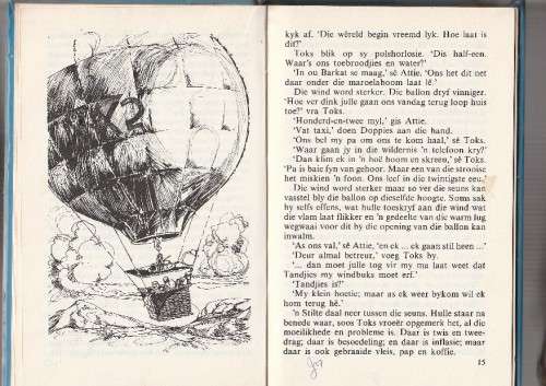 Die ontsnapping - G Sutherland - Jeug avontuur met illustrasies