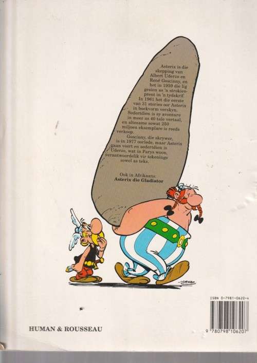 Asterix en die Noormanne - Goscinny and Uderzo - Afrikaanse comic strookprent