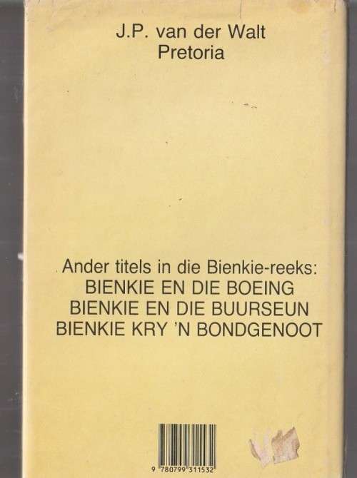 Bienkie in die Bosveld - Ettie Bierman - 1987 - Bienkie reeks nr 4