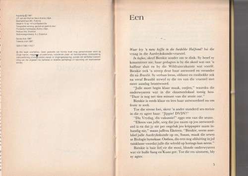 Bienkie in die Bosveld - Ettie Bierman - 1987 - Bienkie reeks nr 4