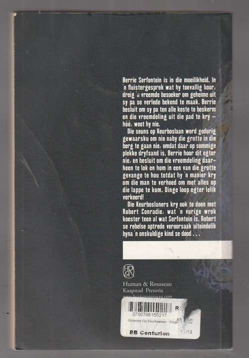 Geheime op Keurboslaan - Theunis Krogh - 2009 - Keurboslaan boek 8 - sagteband