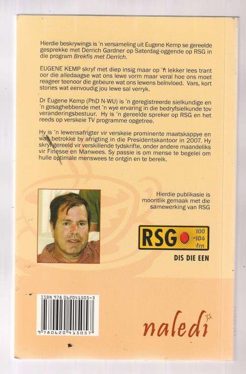 Brekfis met die Shrink - Eugene Kemp - 2008 - Saterdag oggend stories op RSG - Brekfis met Derrich