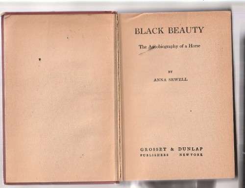 Black Beauty - Anna Sewell - Hard Cover - Classic Youth adventure