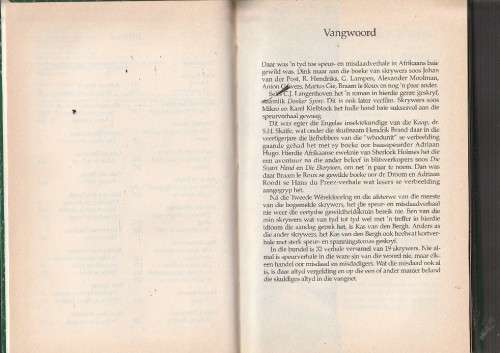 Vangnet - Lindeque de Beer - 32 speur en misdaadverhale deur bekende skrywers (c1)