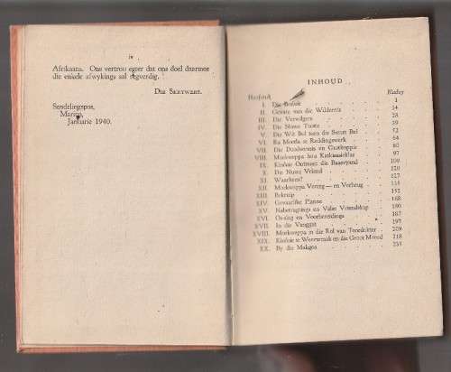 Kinosie - CP and MA Gronum - 1941 - Afrika geskiedenis en verhale