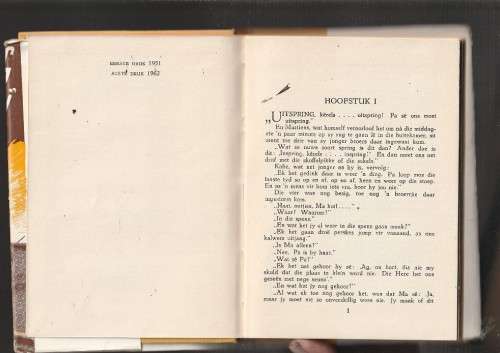Uitspring Kerels - PJ Schoeman - 1962 - Jeug avontuurverhaal