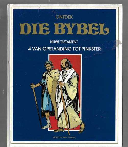 Ontdek die Bybel Prenteboek 4 - Nuwe Testament - Van Opstanding tot Pinkster - Comic - Strokiesprent