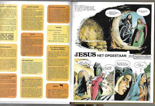 Ontdek die Bybel Prenteboek 4 - Nuwe Testament - Van Opstanding tot Pinkster - Comic - Strokiesprent