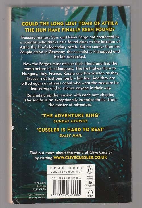 Cilve Cussler & Thomas Perry - The Tombs - Fargo Adventure (a8)