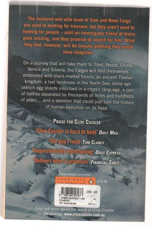 Clive Cussler - The Kingdom - Fargo Adventure - Big softcover (a8)