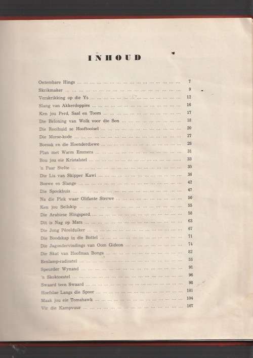 Patrys Jaarboek vir Seuns nr 2 - 1958