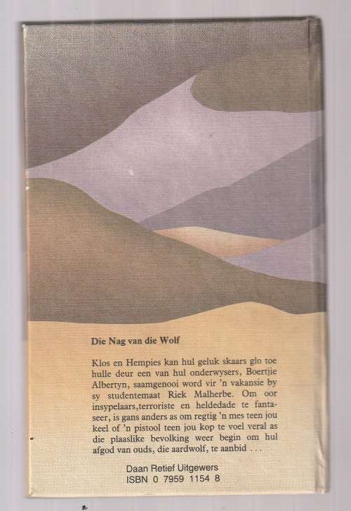 Die nag van die Wolf - EB Victor - Jeug Avontuur verhaal (a9)