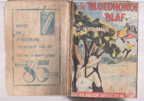 Die Bloedhonde blaf - Gerrie Radlof - Pronk SA Polisie nr 14
