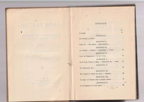 Jakob Platjie - GR von Wiellich - 1922 - Vertellings uit die volkslewe