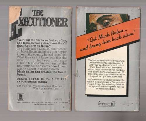 Mack Bolan (the Executioner) Value pack of 10 - see scans for titels (job lot)