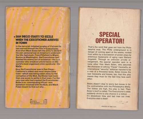 Mack Bolan (the Executioner) Value pack of 10 - see scans for titels (job lot)