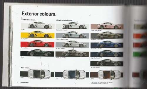Porche 718 Photo Album - see scans