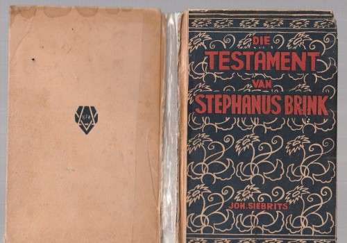 Die testament van Stephanus Brink - Joh Siebrits - 1943 - Speurverhaal