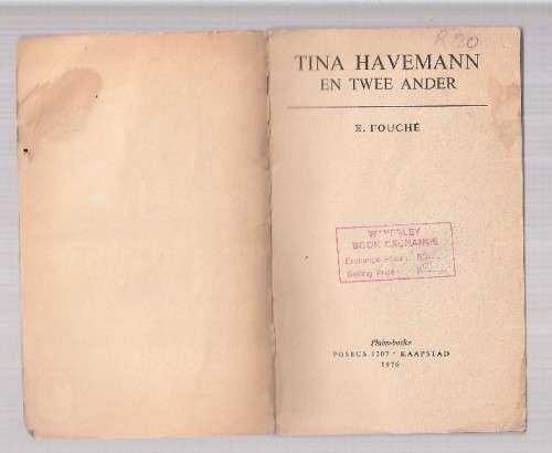 Tina Havemann en twee ander - E Fouche - Avontuur (K4)