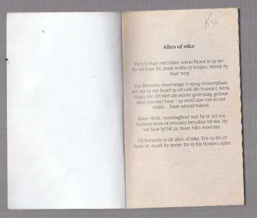 Alles of niks - Madelie Human - Romanza Roman (k4)
