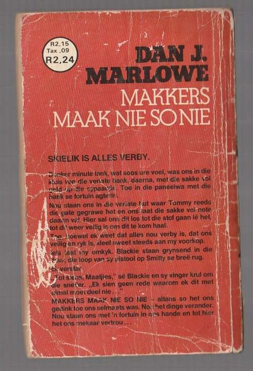 Makkers maak nie so nie - Dan J Marlowe (k4) vertaling Four for the money