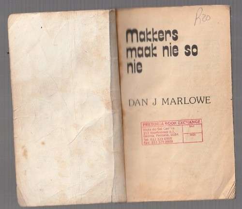 Makkers maak nie so nie - Dan J Marlowe (k4) vertaling Four for the money