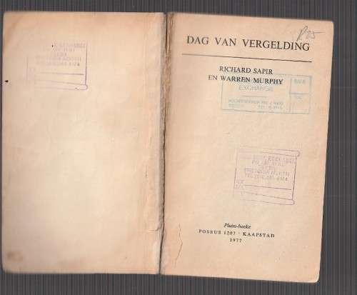 Dag van Vergelding - Sapir & Murphy - (k4) - Uitdelger nr 3 (Destroyer in Afrikaans)