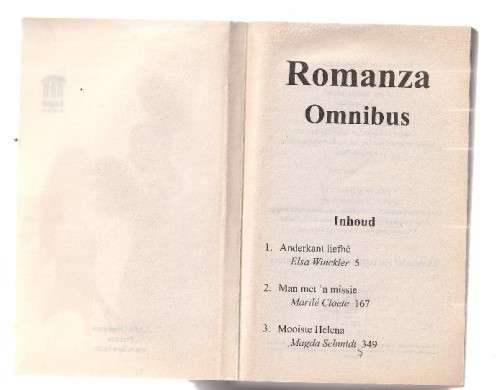 3 in 1 roman (k3) - Anderkant liefde - Wincler / Man met Missie - Cloete / Mooiste Helena - Schmidt