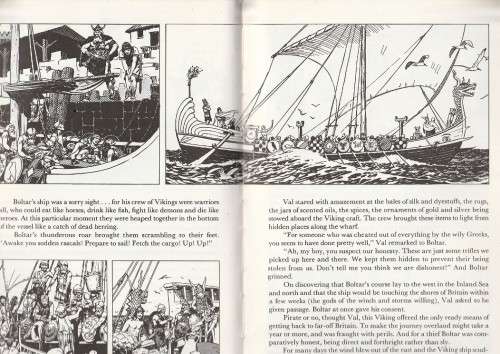 Prince Valiant Book 4 Perilous Voyage - Comic - 1975 Hardcover