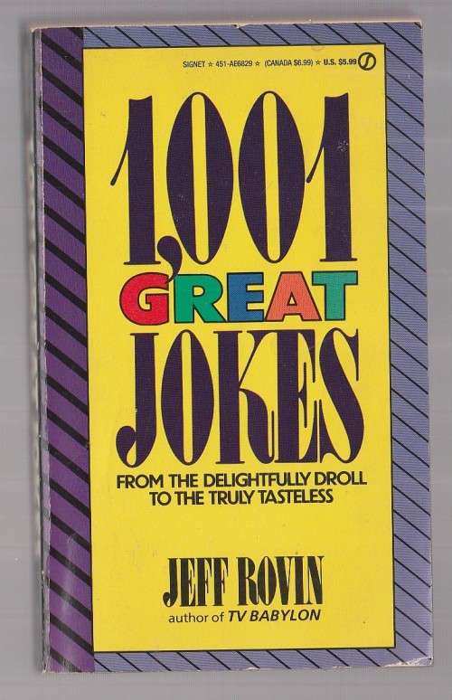 1001 Great Jokes - Jeff Rovin - from delightful to tasteless jokes (k4)