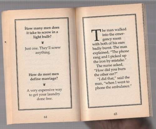 Stupid men Jokes - Nancy Gray (K4)