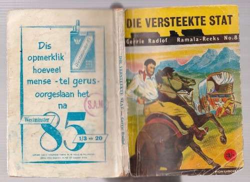 Die Versteekte Stat - Gerrie Radlof (k4) - Ramala reeks Nr 8 - Pionier boek 1957