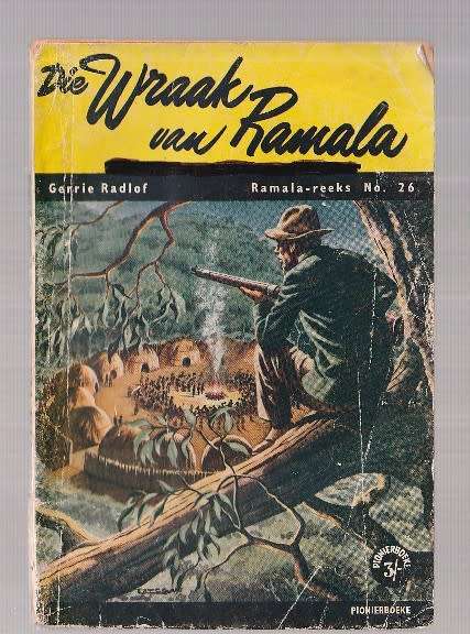 Die wraak van Ramala - Gerrie Radlof (k4) - Ramala Reeks nr 26 - Pionier Boek 1960